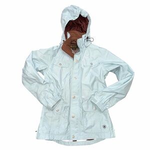 Ariat Women’s Hooded Utility Jacket Light Green Insulated Size S/P